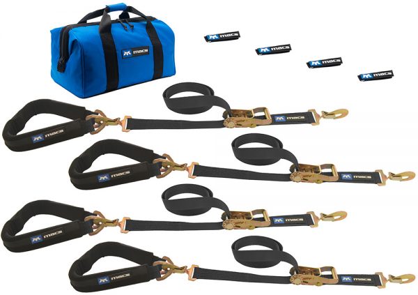 Mac's Tie-Downs Black Ultra Pack